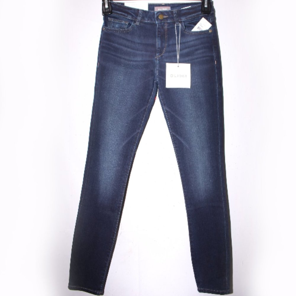 NWT DL1961 Florence Mid Rise Instasculpt Skinny Jeans Size 26 - Picture 5 of 9